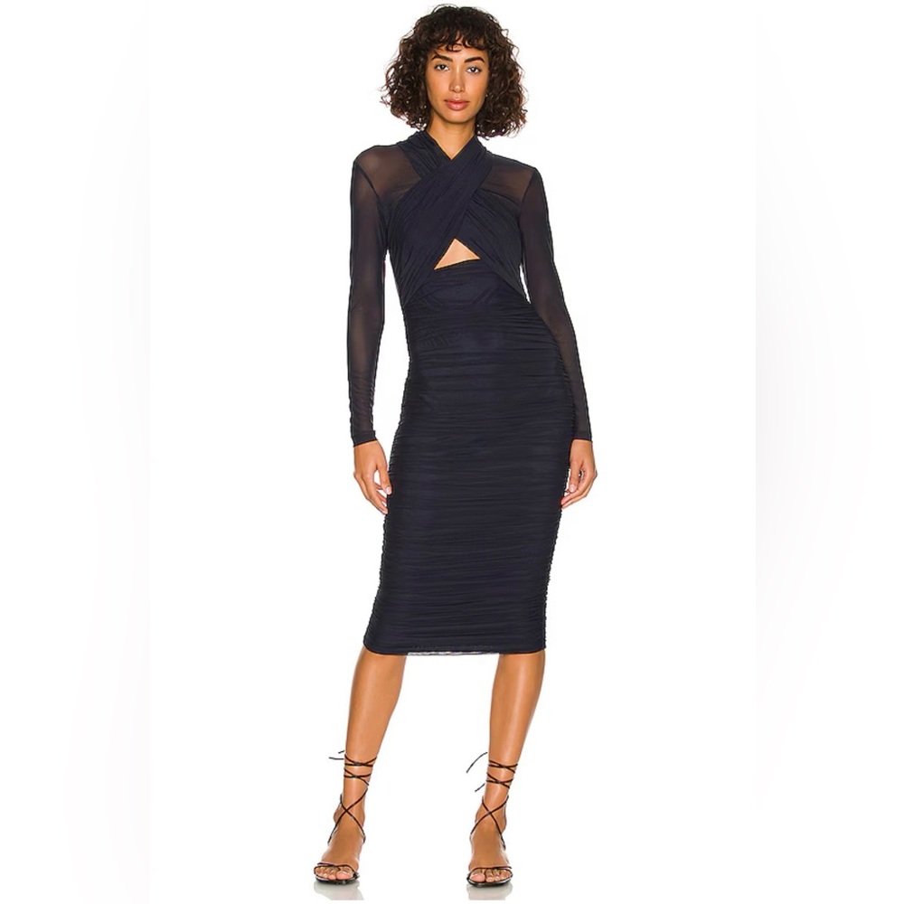 Bardot Aliyah Dress in Navy size Xsmall